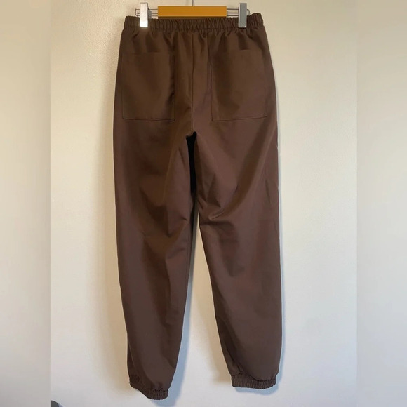 JJXX Women's Jxbelle Brown Wool Pant / Trousers w Pockets - Picture 9 of 11